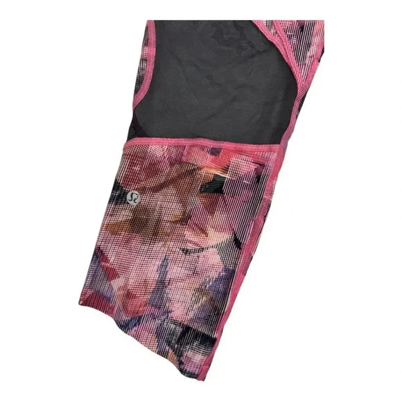 Lululemon On Pace Crop Sun Dazed Multi Pink - Picture 7 of 11